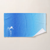 Ice Skaten Badhandtuch Set (Handtuch)
