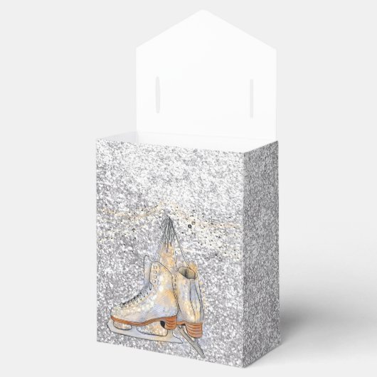 Ice Skaten Birthday Party Geschenkschachtel (Geöffnet)