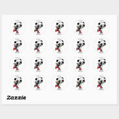 Ice Skaten Birthday Sticker (Blatt)