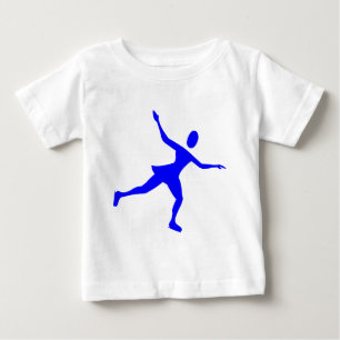 Ice Skaten - Blau Baby T-shirt