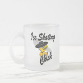 Ice Skaten Chick #4 Mattglastasse (Links)