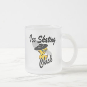 Ice Skaten Chick #4 Mattglastasse