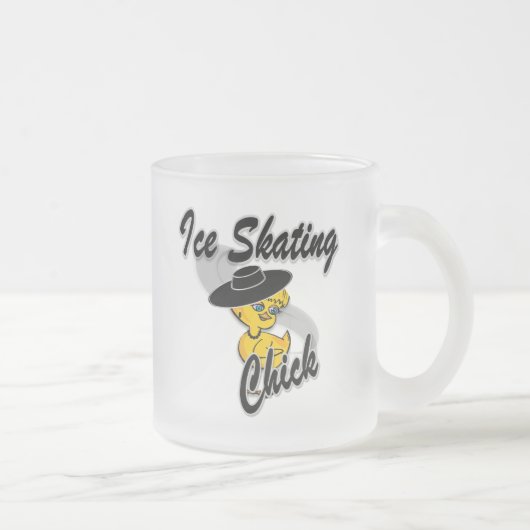 Ice Skaten Chick #4 Mattglastasse (Rechts)