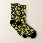 Ice Skaten Chick Skate Pattern Socken (Paar)