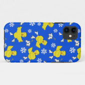 Ice Skaten Chick Snowflake Muster Case-Mate iPhone Hülle (Rückseite (Horizontal))
