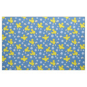 Ice Skaten Chick Snowflake Muster Stoff (Fat Quarter (45,7 x 55,9 cm))