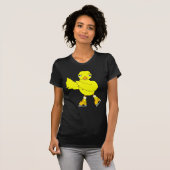 Ice Skaten Chick T-Shirt (Vorne ganz)