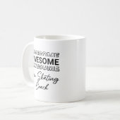 Ice Skaten Coach Abbildung Skaten Lehrer Trainer Kaffeetasse (Vorderseite Links)