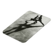 Ice Skaten Couple Magnet (Linke Seite)