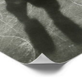 Ice Skaten Couple Poster (Ecke)