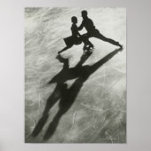 Ice Skaten Couple Poster (Vorne)