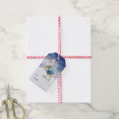 Ice Skaten Duck Gift Tags Geschenkanhänger (Mit Garn)