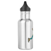 Ice Skaten Edelstahlflasche (Links)