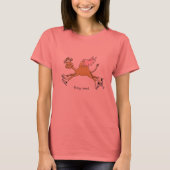 Ice Skaten Flying Camel T-Shirt (Vorderseite)