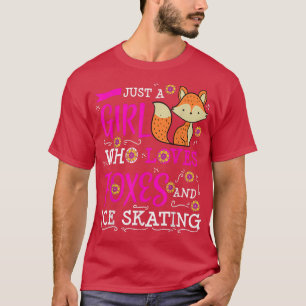 Ice Skaten für Lover Skater Coach Niedliches Gesch T-Shirt