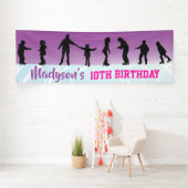 ICE-SKATEN-Geburtstagsparty Einladung Banner (Insitu)