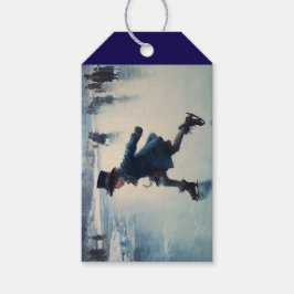 Ice Skaten Geschenkanhänger