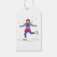 Ice Skaten Girl Abbildung Skater
