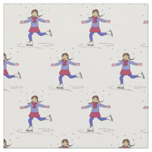 Ice Skaten Girl Abbildung Skater