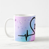 Ice Skaten Heartbeat Tasse - Coach Gift (Links)