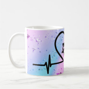 Ice Skaten Heartbeat Tasse - Coach Gift