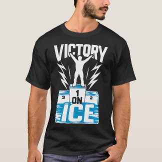 Ice Skaten Ice Skater Abbildung Skaten Speed Skati T-Shirt