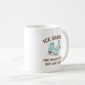 Ice Skaten Kaffeetasse (VorderseiteRechts)