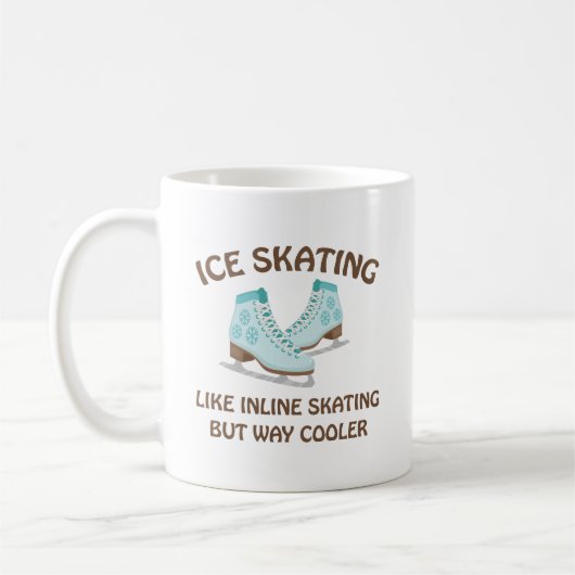 Ice Skaten Kaffeetasse (Links)