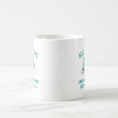 Ice Skaten Kaffeetasse (Mittel)