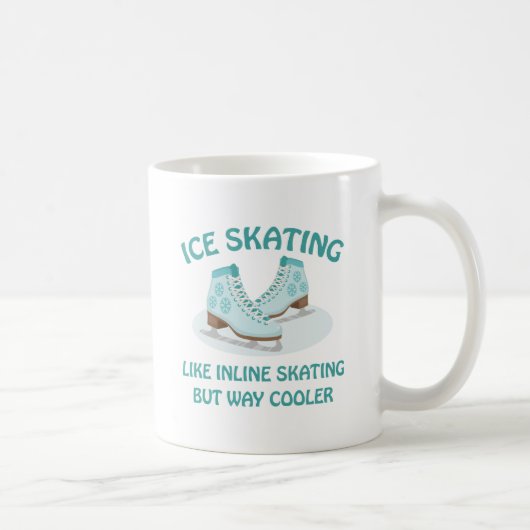 Ice Skaten Kaffeetasse (Rechts)