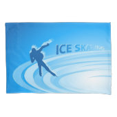 Ice Skaten Kissenbezug (Vorderseite)