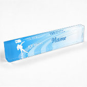 Ice Skaten Namensplakette