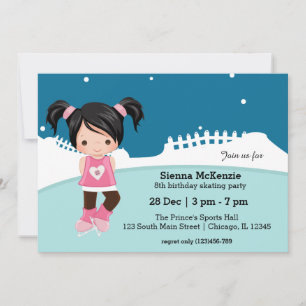 Ice Skaten Party Einladung