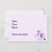 Ice Skaten Party Einladung (Rückseite)