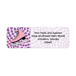 Ice Skaten Party, rosa Skate