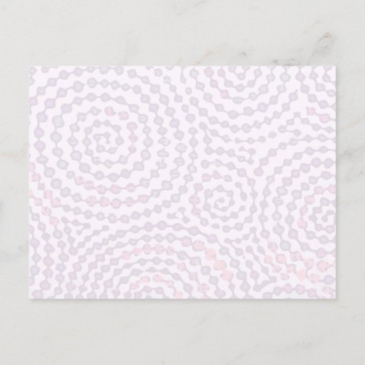 Ice Skaten Party, rosa Skate Einladungspostkarte (Rückseite)