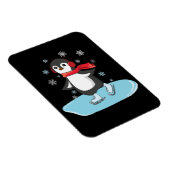 Ice Skaten Penguin Magnet (Rechte Seite)