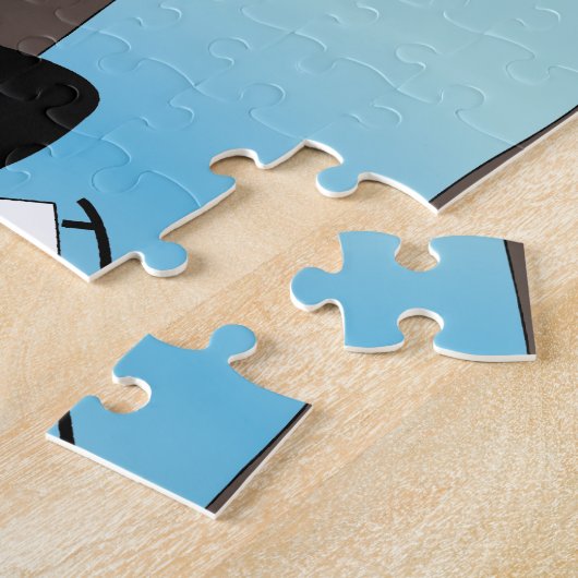Ice Skaten Penguin Puzzle (Seite)
