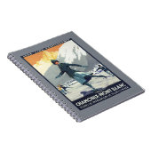 Ice Skaten - PLM-Olympisches Promo-Poster Notizblock (Rechte Seite)