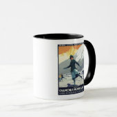 Ice Skaten - PLM-Olympisches Promo-Poster Tasse (VorderseiteRechts)