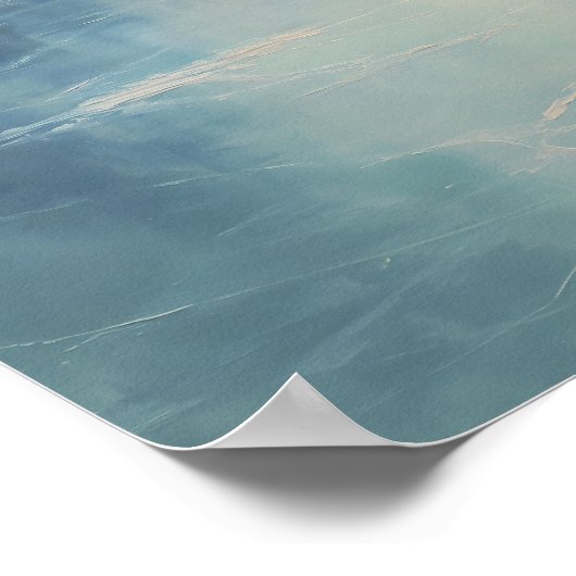 Ice Skaten Poster (Ecke)