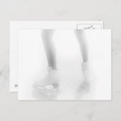 Ice Skaten Postkarte (Vorne/Hinten)