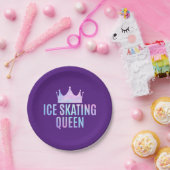 Ice Skaten Queen - Ice Skaten Lovers Pappteller (Party)
