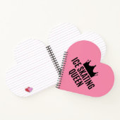 Ice Skaten Queen - Ice Skaten Notizblock (Innenseite)