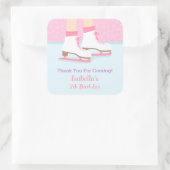 Ice Skaten Rink Girls Geburtstagsparty Stickers (Tasche)