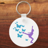 Ice Skaten Schlüsselanhänger (Vorderseite)