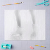 Ice Skaten Seidenpapier (Basteln)