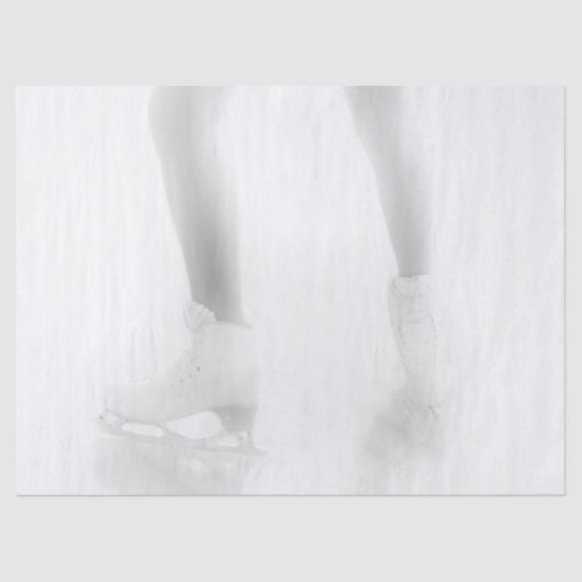 Ice Skaten Seidenpapier (Vorderseite)