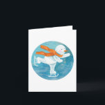 Ice Skaten Snowman Karte<br><div class="desc">Eis Skaten Snowman. Dort, weit in die eiskalten Orte, wo die heißen Sonnenstrahlen nie leuchten, dehnt sich das Land des Schneemans aus. Sein breites Plateau bedeckt von einer dicken Schneedecke und ewigem Eis. Es gibt keinen kälteren Ort auf der Welt. Aber bei so Kälte fühlen sich die Schneemänner großartig. Snowman...</div>