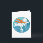 Ice Skaten Snowman Karte<br><div class="desc">Eis Skaten Snowman. Dort, weit in die eiskalten Orte, wo die heißen Sonnenstrahlen nie leuchten, dehnt sich das Land des Schneemans aus. Sein breites Plateau bedeckt von einer dicken Schneedecke und ewigem Eis. Es gibt keinen kälteren Ort auf der Welt. Aber bei so Kälte fühlen sich die Schneemänner großartig. Snowman...</div>